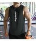 Men's Clothing Sleeveless Vest Quick Drying Sports Loose Short Sleeved T Shirt Trendy Brand Ins Fitness Clothes Plus Size Basketball Training Clothes_viptrois.com