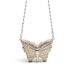 Women's Clutches Bags Mini Metal Small Bag For Women, Fashionable Water Diamond, Niche Butterfly Design Chain Box Bag_viptrois.com
