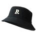 Original Letter Fisherman Hat With Large Head Circumference And Large Size Hat For Men And Women, Spring And Summer Sun Hat_viptrois.com