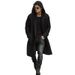 Men’s Hooded Sweater – Oversized Streetwear Pullover (S-XXXL, Black)_viptrois.com