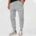 Men's Casual Loose Long Pants Multi Color Versatile Outdoor Sports Cargo Mid Waist Polyester Autumn Wear Black Gray Khaki Light_viptrois.com
