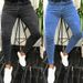 Slim Fit Ripped Cotton Jeans, Men's Casual Street Style Distressed Mid Stretch Denim Pants For Spring Summer_viptrois.com