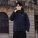 Men's Clothing Winter New Short Thickened Jacket Men's Fashion Brand Trendy Wide Lapel Hong Kong Style Couple Down Jacket Fashion_viptrois.com