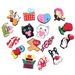 Valentine's Day Themed Cute Shoe Flower Decorative Buckle Western Valentine's Day Shoe Buckle Removable Garden Shoe Accessories_viptrois.com