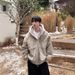 American Washed Canvas Lamb Fleece Seat Mountain Carving Jacket Men's Autumn And Winter Thickened Short Tooling Hooded Jacket Cotton Clothes_viptrois.com