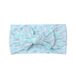 European and American new children's hair accessories baby digital printed bow headband elastic nylon baby wide hair band wholesale_viptrois.com