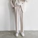 Nengmeng Korean Version Of Boys Loose Straight Trousers Spring And Autumn Teenagers Drape Wide-leg Trousers Light And Mature Men's Casual Trousers_viptrois.com