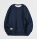 Autumn And Winter Fleece Sweater Men's And Women's Round Neck Pullover Loose Thickened Lamb Fleece Warm Inner Top Solid Color Sweater_viptrois.com