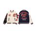 Men's Clothing college style street baseball uniforms for men and women autumn and winter quilted retro loose all-match cardigan leather sleeve jacket_viptrois.com