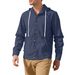 Spring And Autumn Men's Button Down Shirt Loose Linen Casual Simple Beach Hooded Long Sleeved Jacket_viptrois.com