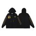 Cotton Terry 400g Angel Diagonal Arrow Hoodedsweatshirt_viptrois.com