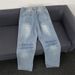 Men's Clothing Summer Vibe American High Street Retro Straight Loose Design Wide Leg Trousers_viptrois.com