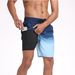 Men's Clothing Summer New Men's Shorts Fashion Vacation Beach Pants Men's Large Size Four Corner Milk Silk Lining_viptrois.com