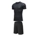 Men's Clothing New Men's Fitness Sports T Shirt Basketball Outdoor Running Track And Field Training Sweat Wicking Quick Drying High Elastic Tight Suit_viptrois.com