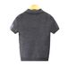 Ice Silk Short Sleeve Polo Shirt for Men Casual Knitted Collar T-Shirt Textured Breathable Top High End Summer 2026_viptrois.com