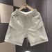 Men's Summer Style Cargo Shorts Lightweight Breathable Loose Fit Casual Quick Drying Zipper Pockets Trendy Versatile Five Point Pants_viptrois.com