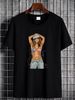 Janet Jackson All For You World Tour 2002 T-shirt Graphic All Sizes TT5903 Stylish Top For Everyday Wear Designer Clothes Versatile Homme_viptrois.com