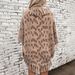 Colored plaid knitted tassel cape women's casual loose sweater cape_viptrois.com