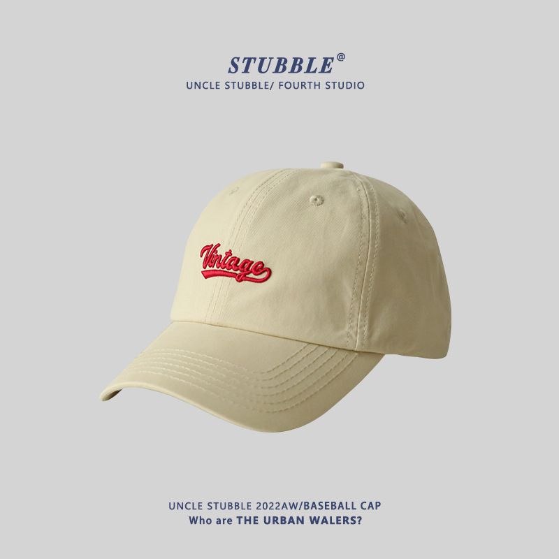 Women's Hats Big Head Can Wear Baseball Cap Four Seasons Style Men And Women Soft Top Deep Hat Barrel Duckbill Cap_viptrois.com