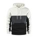2022 New Foreign Trade Autumn Winter Fashion Block Sweatshirt European And American Men's Patchwork Color Hoodie_viptrois.com