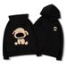 New Long Sleeve Printed Hoodie For Men And Women, Lazy Trendy Fashionable Design, Versatile Loose Top_viptrois.com