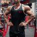 Cross-border Fitness Vest Men's Slim Fit Summer Guochao MCFT Bodybuilding Training Clothes Elastic Bottoming Shirt Cotton_viptrois.com