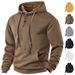 Men's Oversized Hooded Sweatshirt – Stretch Polyester Streetwear Pullover With Ribbed Hem (S-XXXL, Lightweight, Quick-Dry, Non-Iron Tech)_viptrois.com