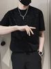 Gypsy Short Sleeve Men's Summer Trend Brand Casual Ruffian Handsome T-Shirt Half Sleeve Men's 2024 New Men's Summer Top_viptrois.com