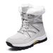 Women's Winter Snow Boots - Anti-Slip Mid-Calf Boots For Extreme Cold (Thermal Insulated & Waterproof)_viptrois.com