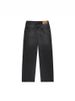 Men's Clothing Gothic Retro Flared Washed Distressed Double Waist Denim Trousers_viptrois.com