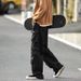 Men's Style Multi Pocket Cargo Pants Loose Straight Leg Casual Hip Hop Retro Design Autumn Trendy Bottoms_viptrois.com