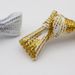 Shoelaces Flat 1.8cm Two Color Metal Wire Shoelaces Polyester Widened And Thickened White Shoes Casual Shoe Rope_viptrois.com