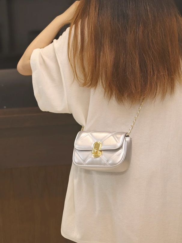 Mini Bag New Summer Mobile Phone Bag Single Shoulder Small Bag Women's Small Square Bag Work Small Handbag This Year Popular Crossbody Bag_viptrois.com