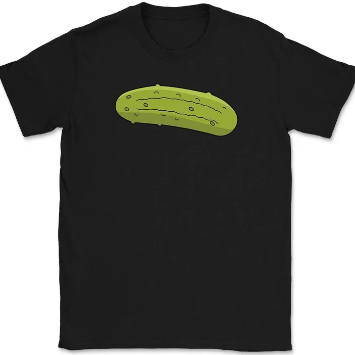 Pickle T-Shirt Mens Womens Tees Top Funny Food Humor Joke Gift Retro Color Hilarious Graphic Tee_viptrois.com