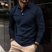 Unbeatable Quality Ins Spring And Autumn Sale Men's Long Sleeve Sports Polo Shirt_viptrois.com