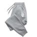 Men's Streetwear Joggers – 2D Printed Design, Loose Fit & Drawstring Waist (Black/Gray, S-3XL)_viptrois.com