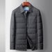 Men's 2024 Autumn Winter White Goose Warm Shirt For Middle-Aged And Young People, Casual Lightweight Down Men's Jacket_viptrois.com