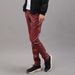 Men's Clothing Middle Aged And Young Men's Leather Pants Elastic Slim Fit Small Feet Bar Dark Red Wine Red Bronze Brown PU Leather Pants For Boys_viptrois.com