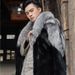 Men's Faux Mink Fur Coat – Oversized Long Jacket With Notch Lapel, Streetwear Winter Coat (9 Sizes, Black, Relaxed Fit)_viptrois.com