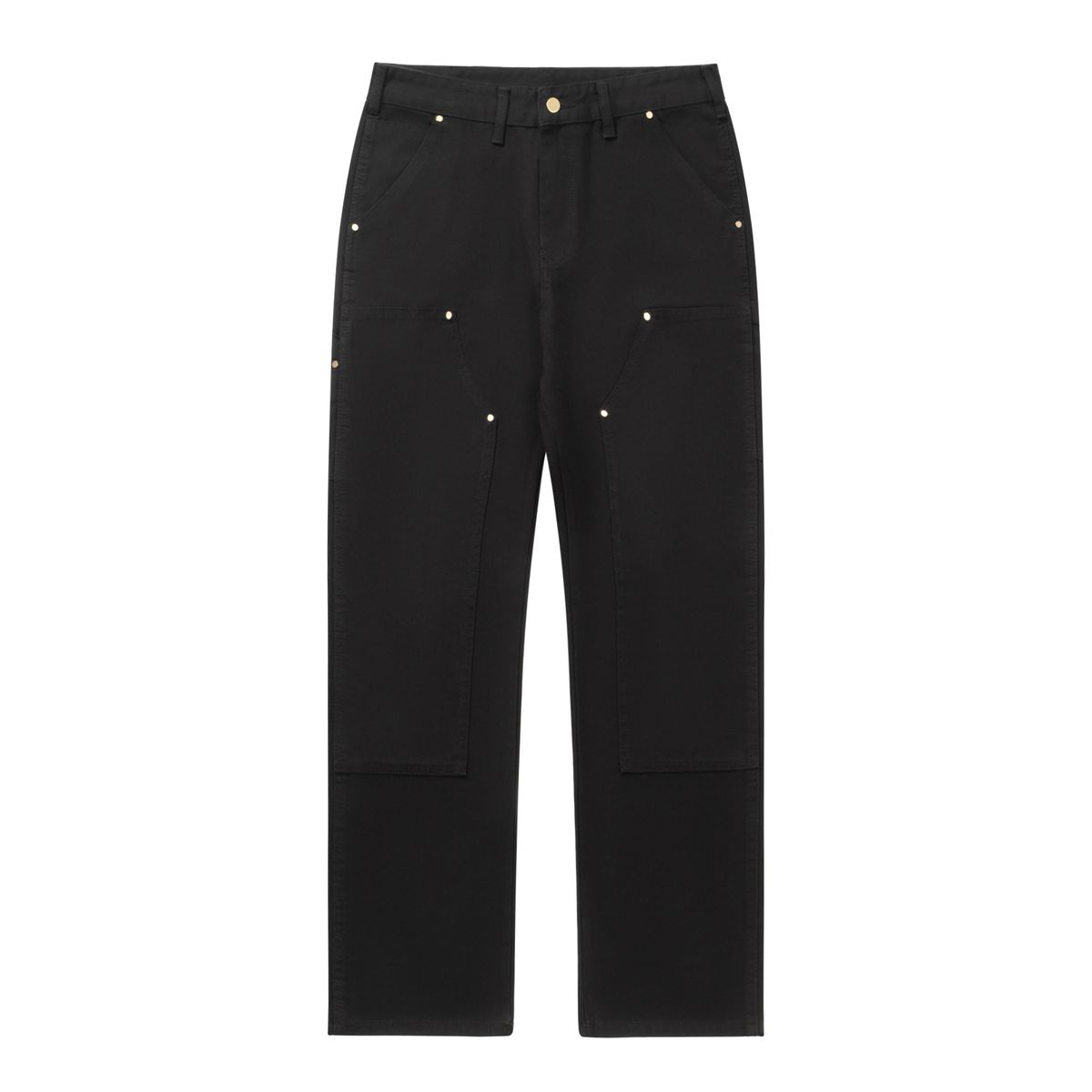 Men's Clothing | Lumberjack Pants Washed Distressed Knee High Canvas Pants Vibe God Pants Casual Overalls Cleanfi_viptrois.com