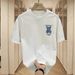 Men's Clothing Cartoon Bear Short Sleeved T Shirt For Women 2023 Spring And Summer New Trendy Brand European Goods Large Version Regular Style Tops_viptrois.com