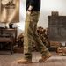 Men's Tactical Cargo Pants - Cotton Workwear Pants With Multiple Pockets, Durable & Comfortable For Outdoor, Casual, And Urban Wear_viptrois.com