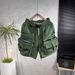 Men's Clothing Unisex Summer Quick Drying Cargo Shorts Multi Pocket Outdoor Functional Straight Leg Slimming Versatile Loose Fit Men's Bottoms_viptrois.com