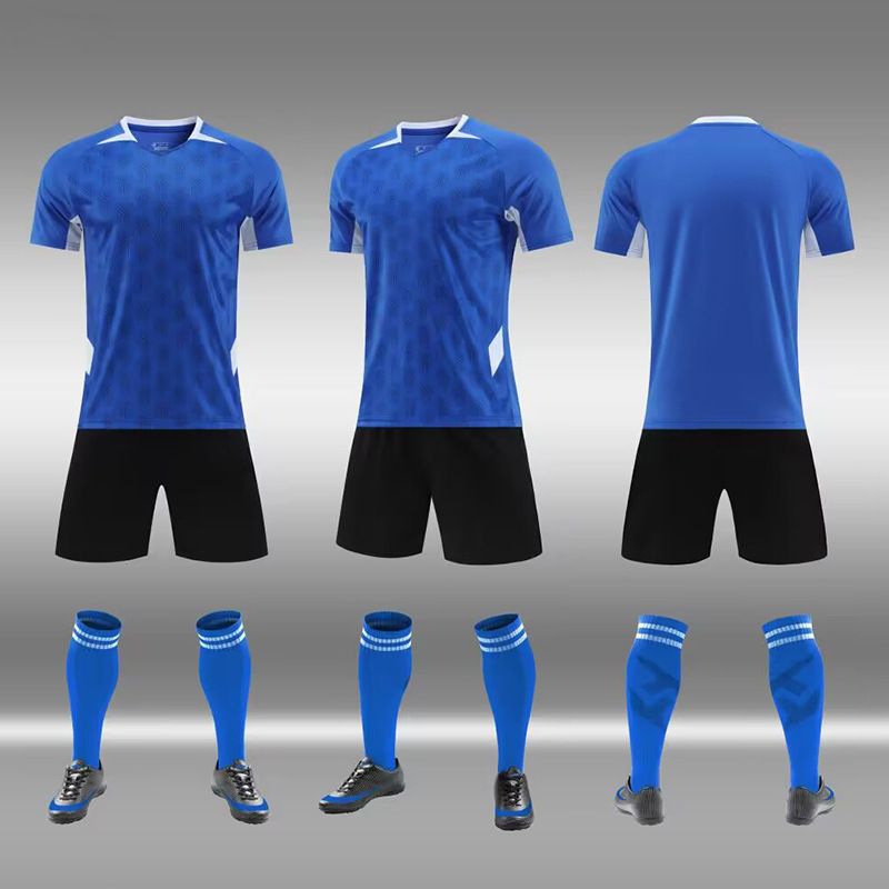 Men's Clothing training suits running fitness breathable cross-border adult children sports printed football suits_viptrois.com