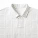 Men's Clothing Men's Retro Polo Shirt Long Sleeve – Jacquard Knit Casual Top (S-XXL, White, Polyester)_viptrois.com