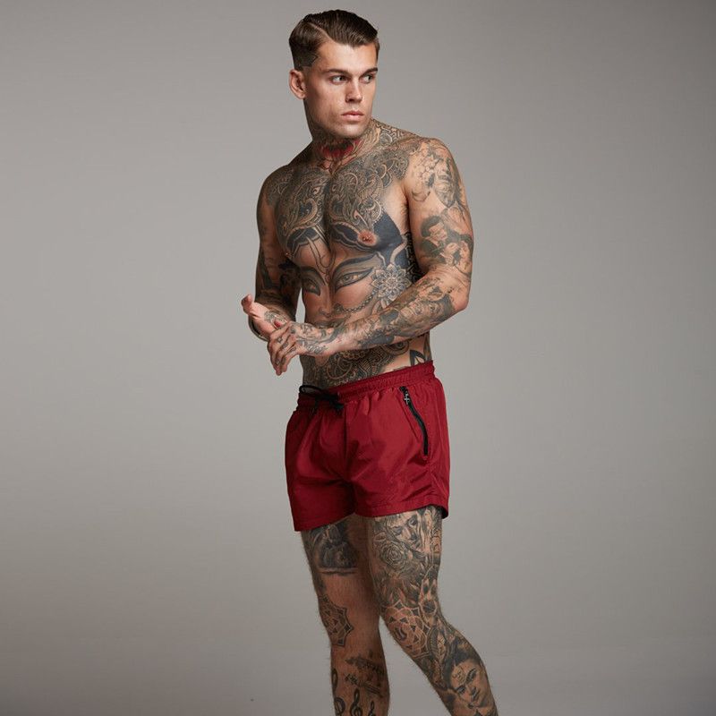 Men's Clothing Muscle Fitness Brothers Summer Sports Pants Fitness Running Shorts Men's Shorts_viptrois.com