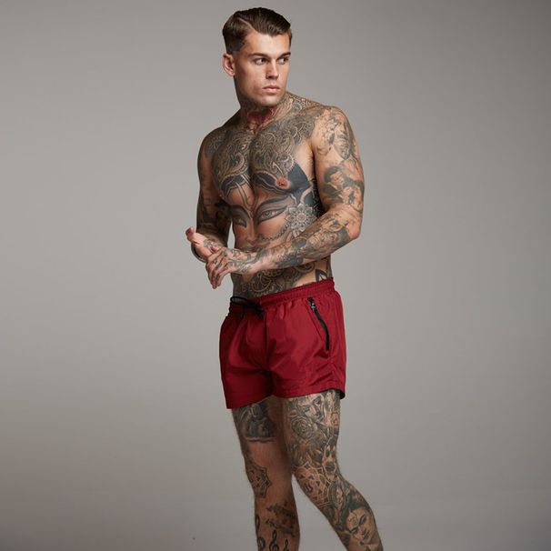 Men's Clothing Muscle Fitness Brothers Summer Sports Pants Fitness Running Shorts Men's Shorts_viptrois.com