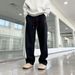 Men’s Loose-Fit Sweatpants – Trendy Wide-Leg Casual Pants For Autumn & Winter (Black, Yellow Flower Gray, M-4XL)_viptrois.com