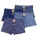 Pulse Men's Printed Boxer Briefs Fashion 75D Slim Fit Sports Style Hip Lift In Stock Factory_viptrois.com