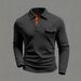 Breathable Checkered Polo Shirt – Button-Up Casual Top With Chest Pocket (Relaxed Fit For Work & Weekend)_viptrois.com
